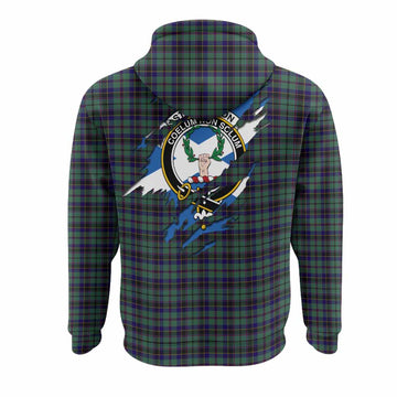 Stephenson (Stevenson) Clan Crest In Me Tartan Hoodie Scotland Flag Style