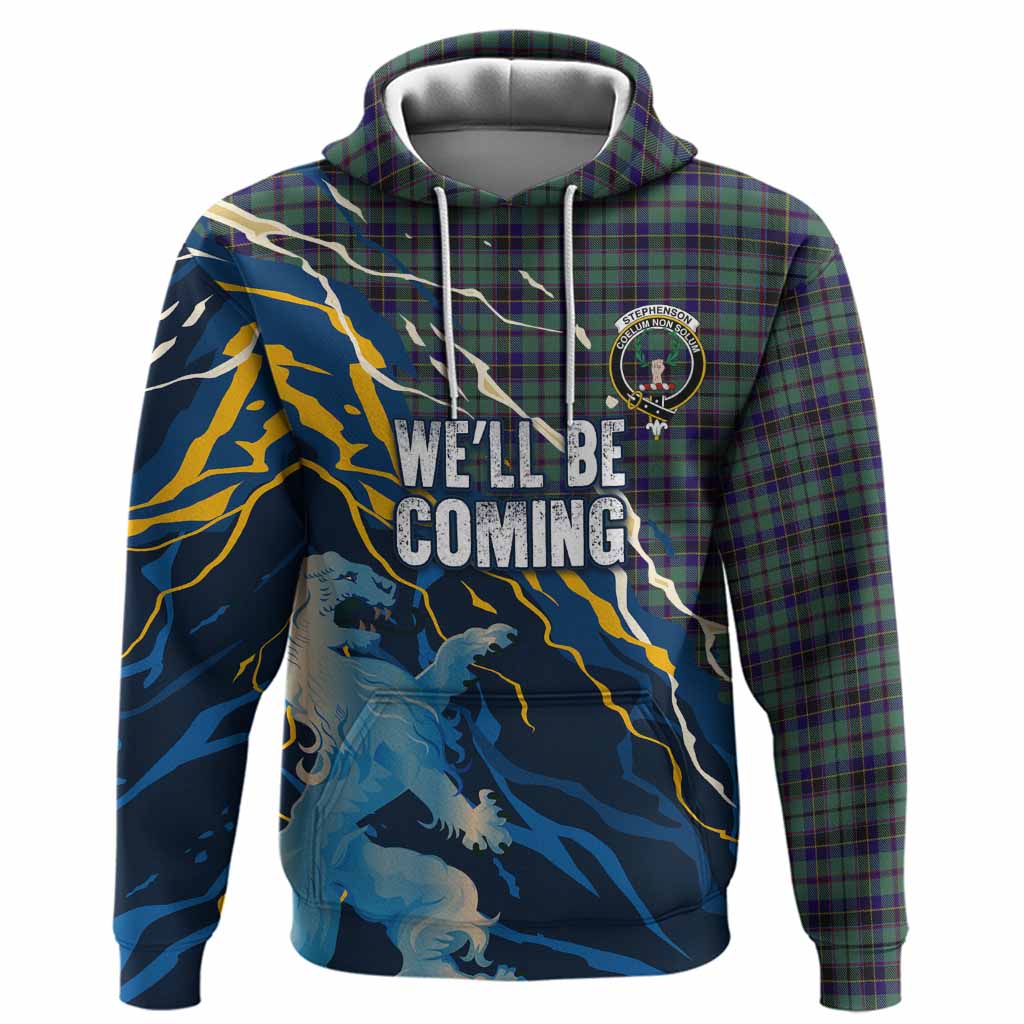 Stephenson (Stevenson) Scotland Tartan Hoodie WC2026 Football - We'll Be Coming