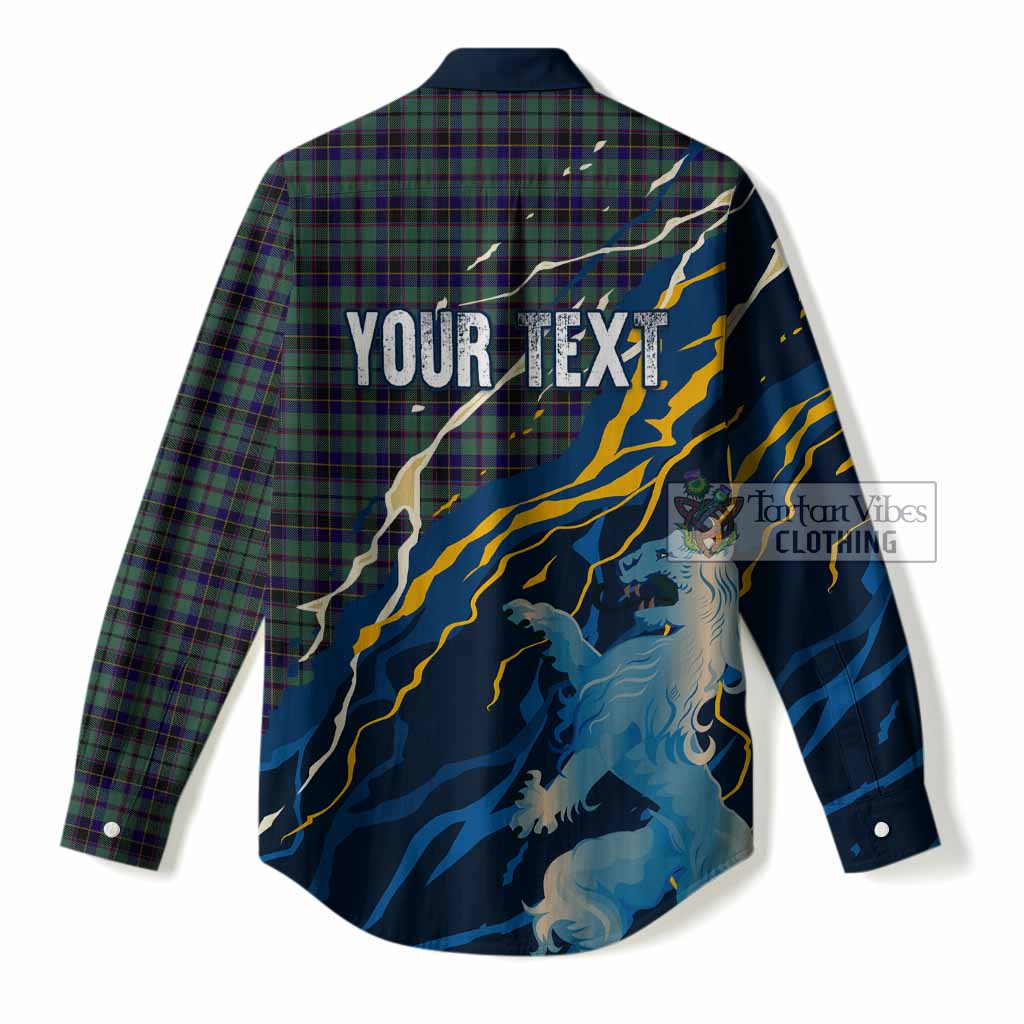 Stephenson (Stevenson) Scotland Tartan Women Casual Shirt WC2026 Football - We'll Be Coming