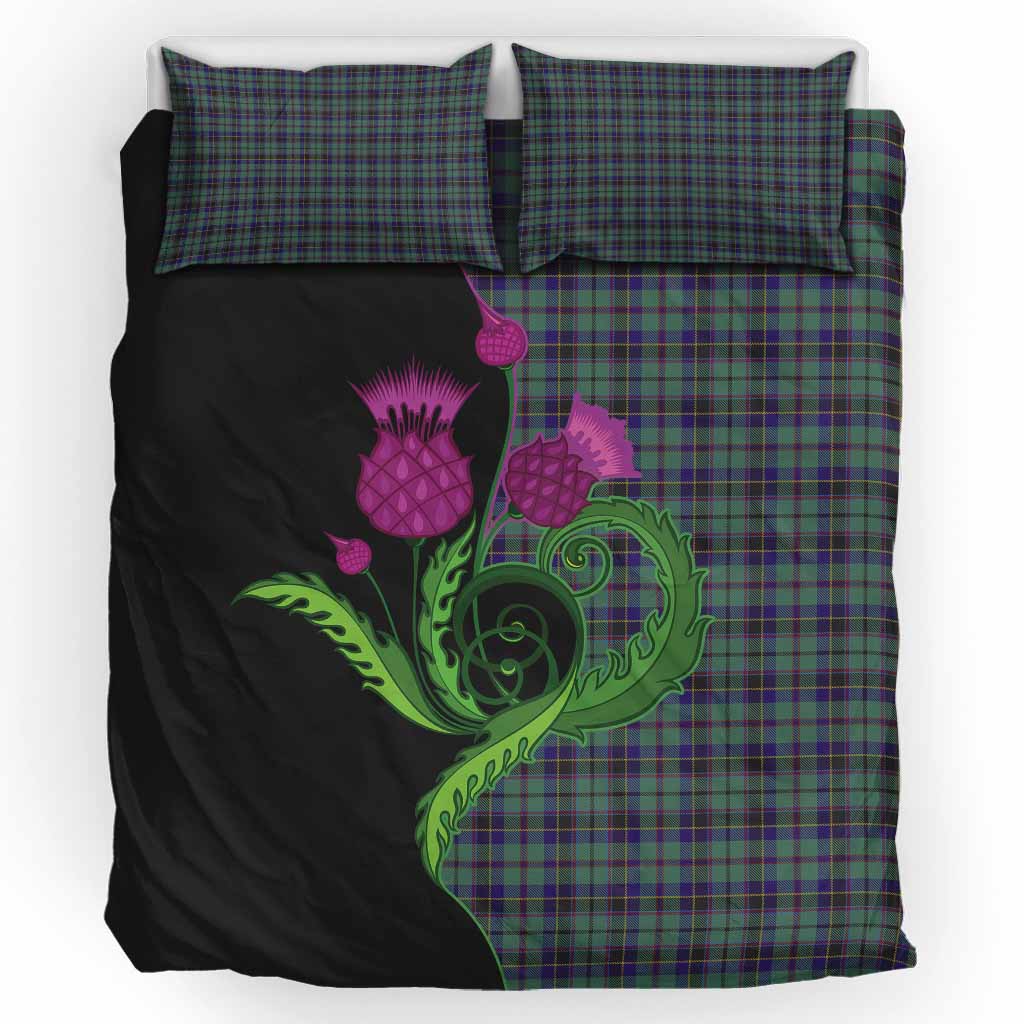 Stephenson (Stevenson) Tartan Bedding Set Traditional Scottish Thistle UK Bedding Set UK King 91*87 inch - Tartan Vibes Clothing