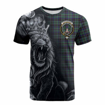 Stephenson (Stevenson) Tartan Cotton T-shirt Roaring Lion Heritage