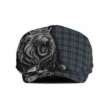 Stephenson (Stevenson) Tartan Flat Cap, Jeff Cap Roaring Lion Heritage