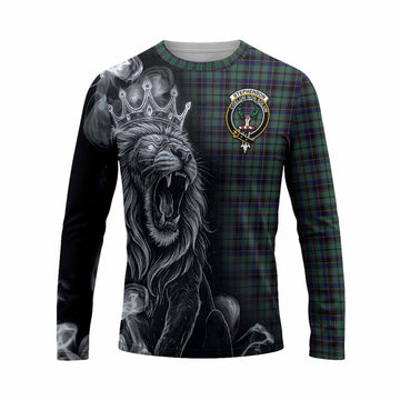 Stephenson (Stevenson) Tartan Long Sleeve T-Shirt Roaring Lion Heritage
