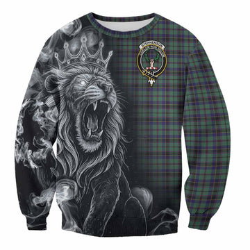 Stephenson (Stevenson) Tartan Sweatshirt Roaring Lion Heritage