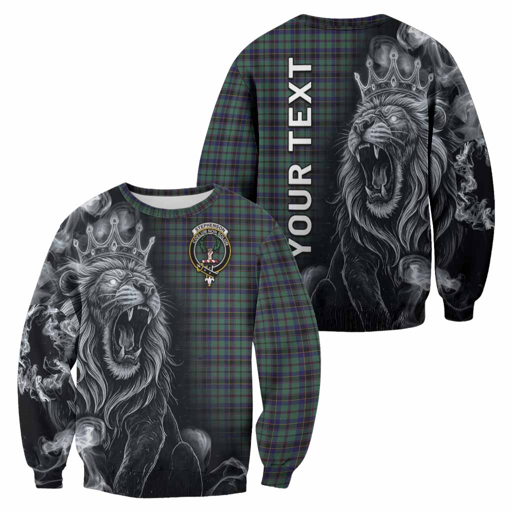 Stephenson (Stevenson) Tartan Sweatshirt Roaring Lion Heritage