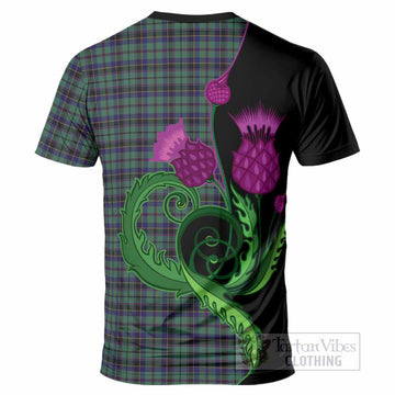 Stephenson (Stevenson) Tartan T-Shirt Traditional Scottish Thistle
