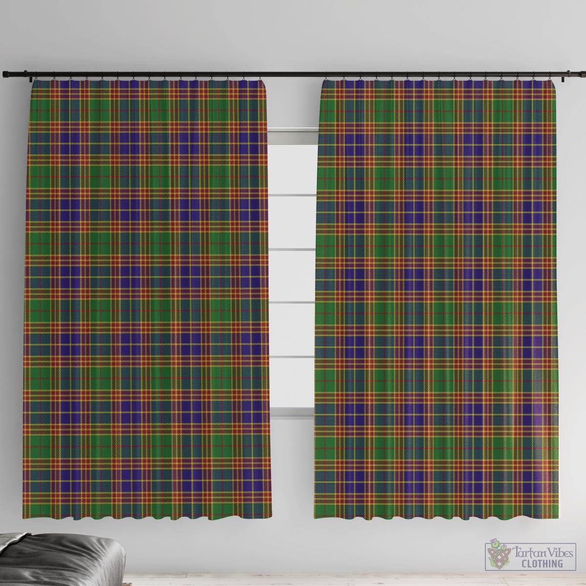 Stevenson Tartan Window Curtain