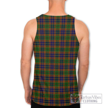 Stevenson Tartan Men's Tank Top with Family Crest DNA In Me Style - Tartanvibesclothing Shop