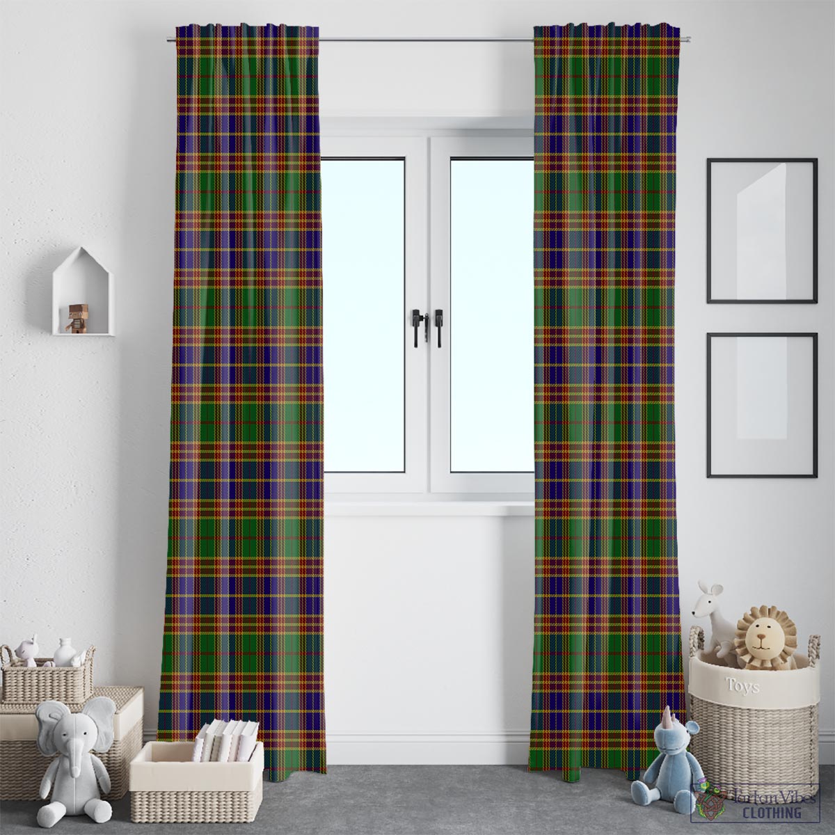 Stevenson Tartan Window Curtain