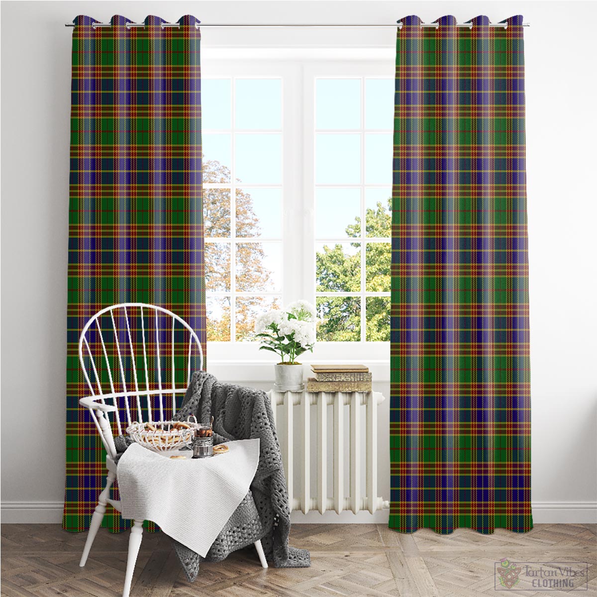 Stevenson Tartan Window Curtain