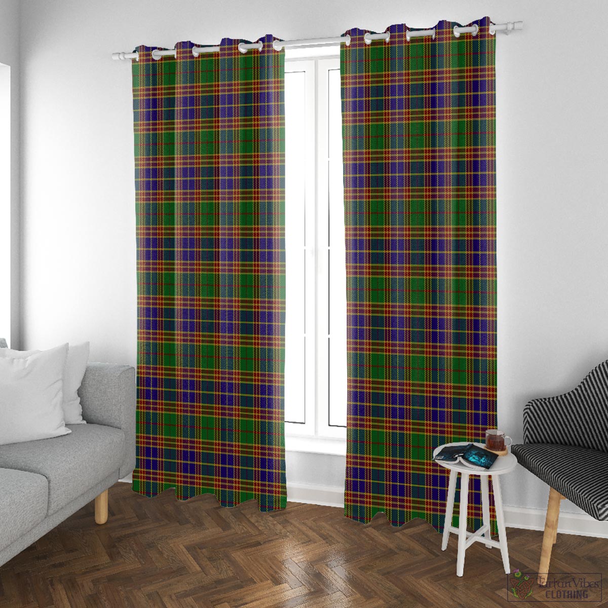 Stevenson Tartan Window Curtain