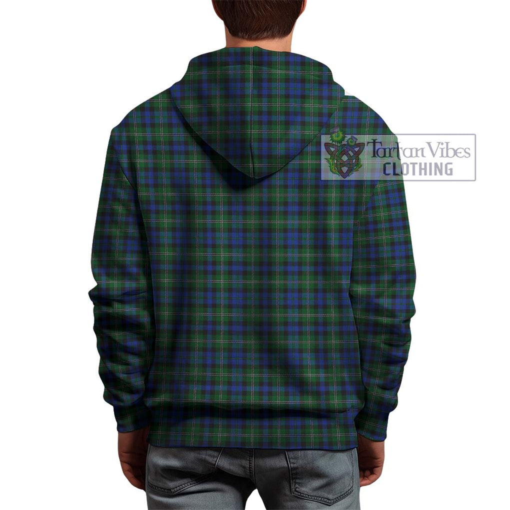 Stevenson Hunting Tartan Hoodie with Family Crest DNA In Me Style - Tartanvibesclothing Shop