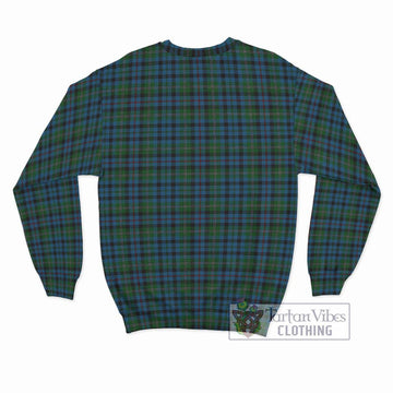 Stevenson Hunting Red Stripe Tartan Sweatshirt with Family Crest DNA In Me Style - Tartanvibesclothing Shop
