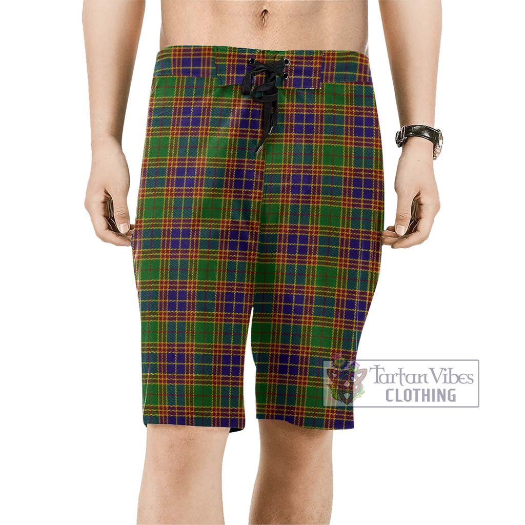 Stevenson Old Tartan Men's Board Shorts Men - Tartan Vibes Clothing