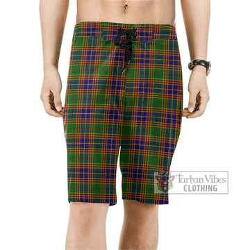 Stevenson Old Tartan Men's Board Shorts Men - Tartan Vibes Clothing