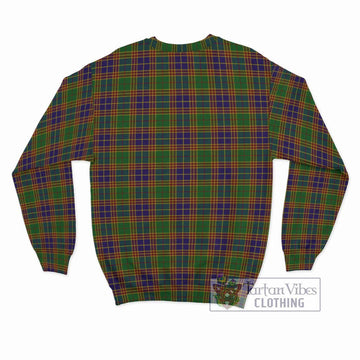 Stevenson Old Tartan Sweatshirt with Family Crest DNA In Me Style - Tartanvibesclothing Shop