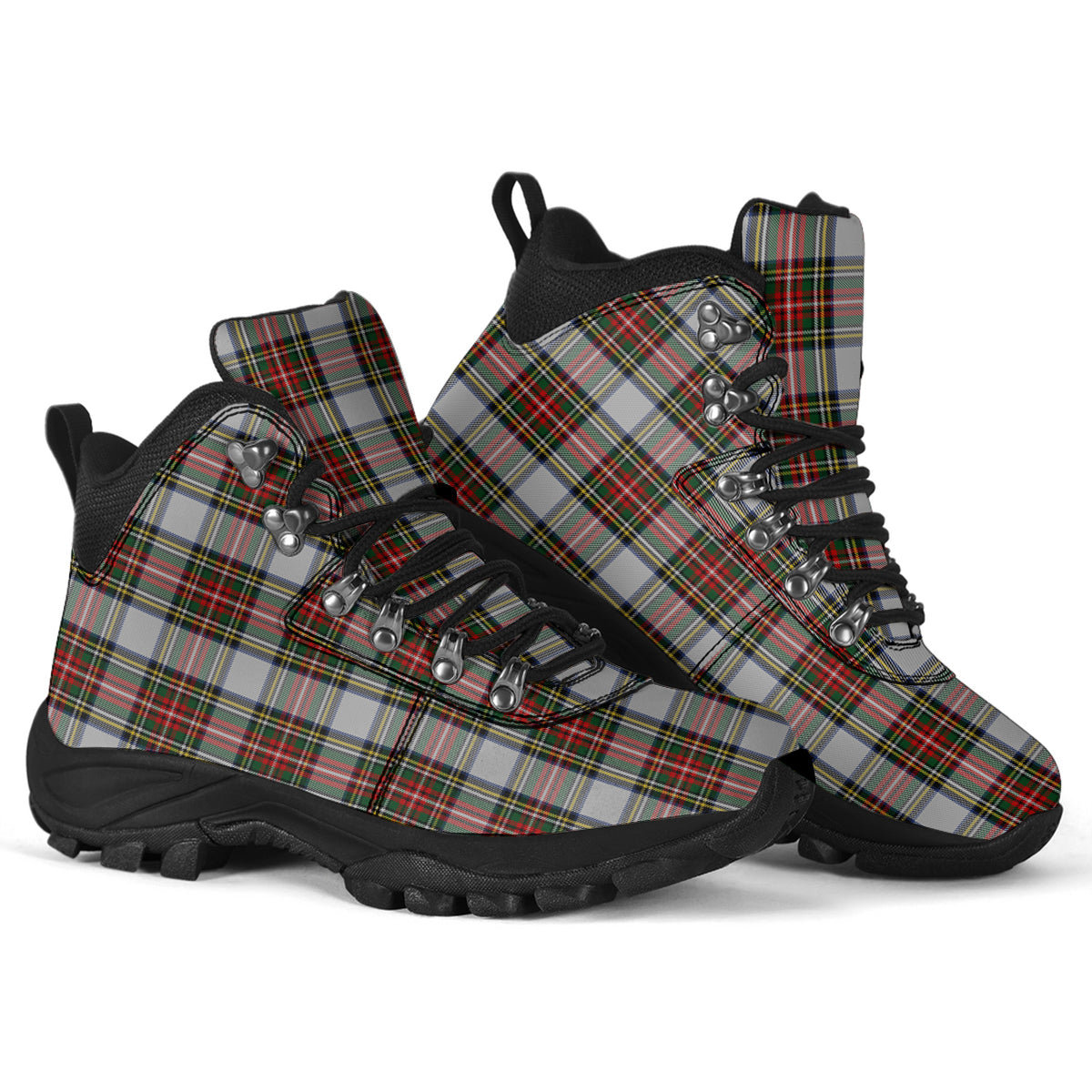 Stewart Dress Tartan Alpine Boots - Tartanvibesclothing