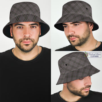 Stewart Grey Tartan Bucket Hat