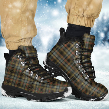 Stewart Hunting Weathered Tartan Alpine Boots