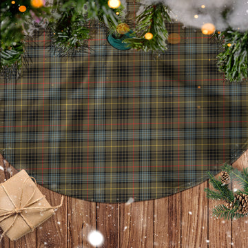 Stewart Hunting Weathered Tartan Christmas Tree Skirt