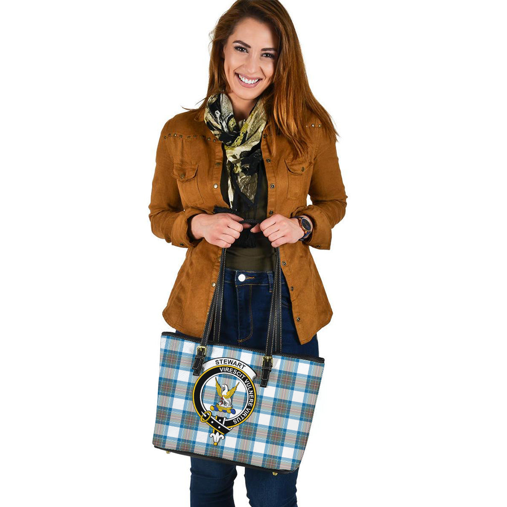 stewart-muted-blue-tartan-leather-tote-bag-with-family-crest