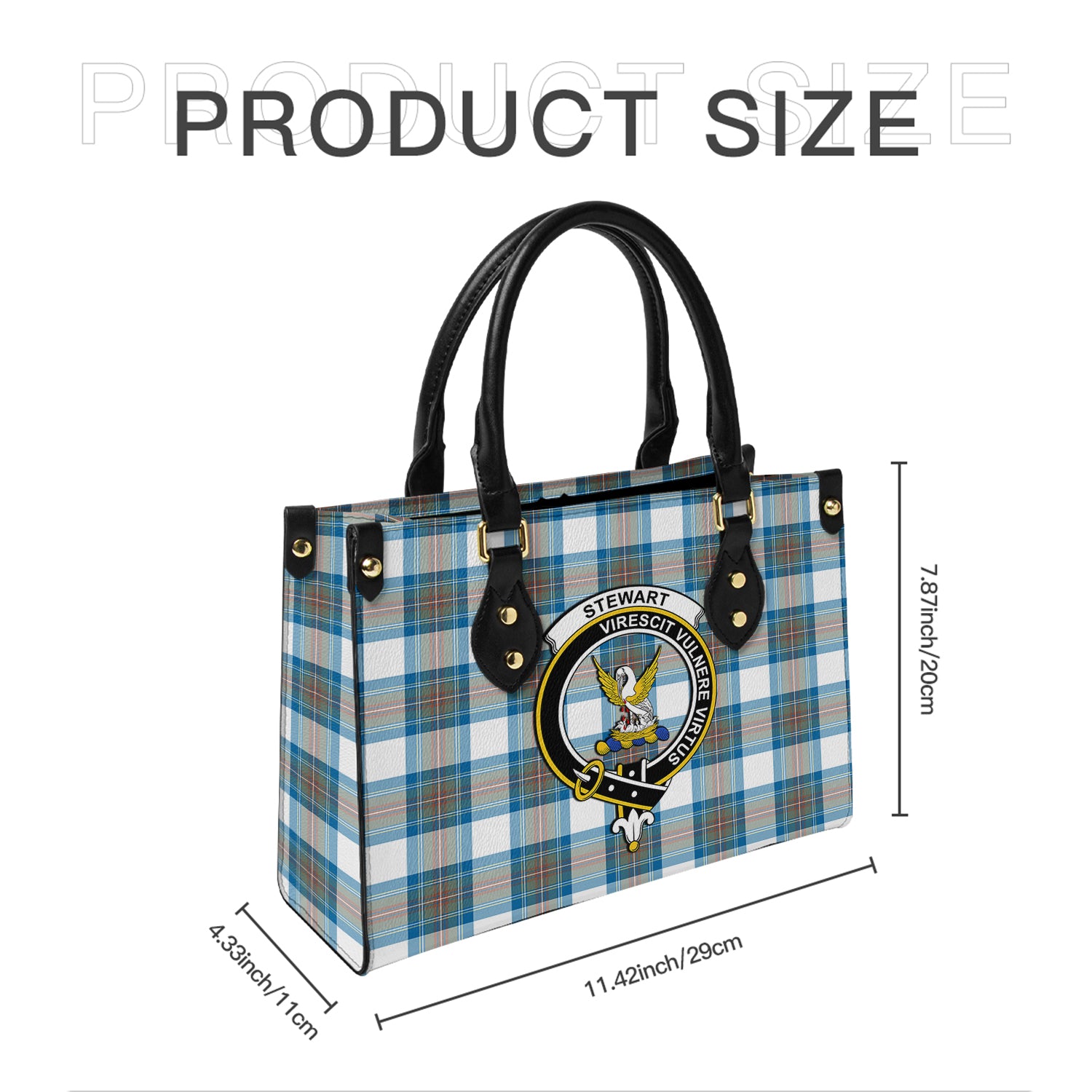 stewart-muted-blue-tartan-leather-bag-with-family-crest