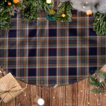 Stewart Navy Tartan Christmas Tree Skirt