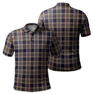 Stewart Navy Tartan Mens Polo Shirt