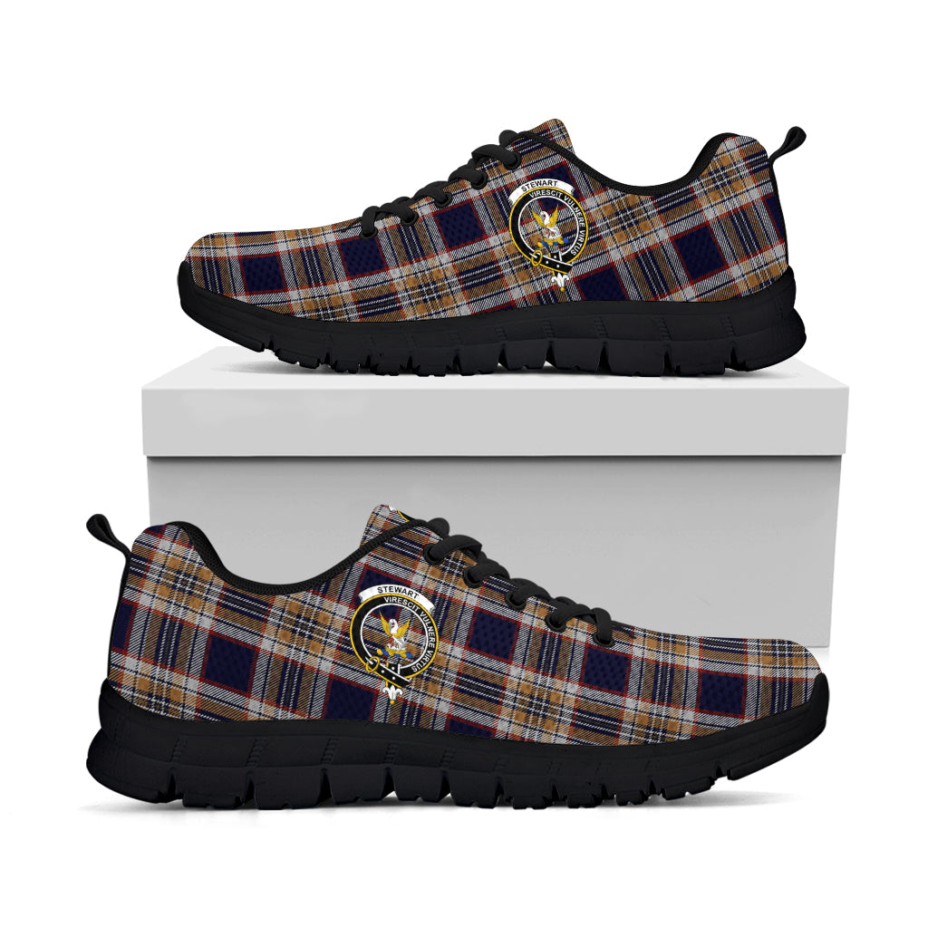 stewart-navy-tartan-sneakers-with-family-crest