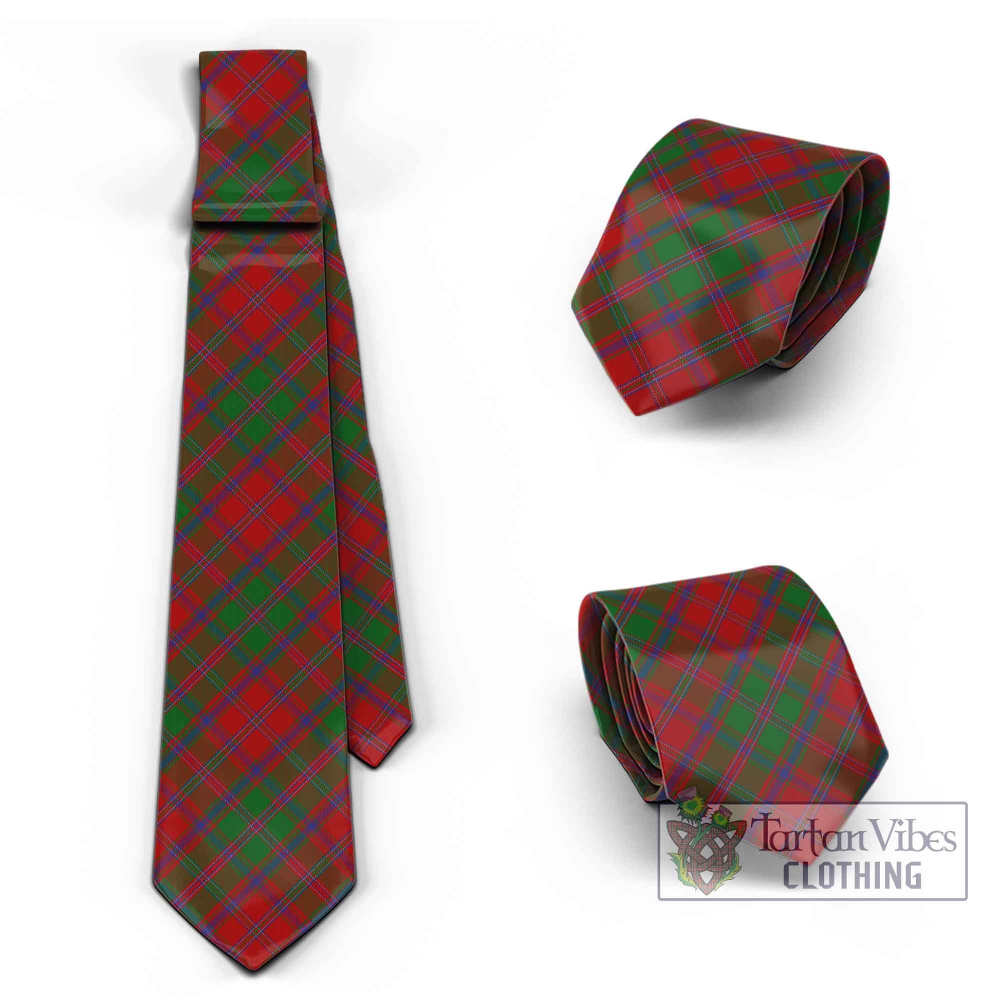 Tartan Vibes Clothing Stewart of Appin Tartan Classic Necktie Cross Style