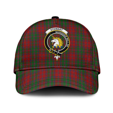 Stewart of Appin Tartan Classic Cap with Family Crest