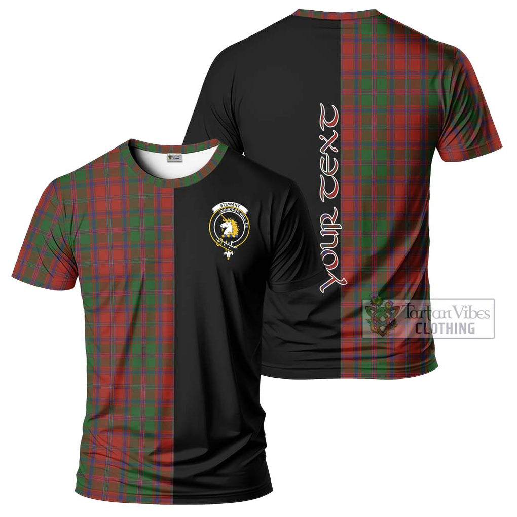 Stewart (Stuart) of Appin Tartan T-Shirt with Family Crest and Half Of Me Style Kid's Shirt - Tartanvibesclothing Shop
