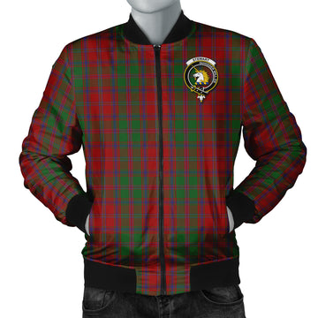 Stewart (Stuart) of Appin Tartan Bomber Jacket with Family Crest