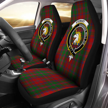 Stewart (Stuart) of Appin Tartan Car Seat Cover with Family Crest