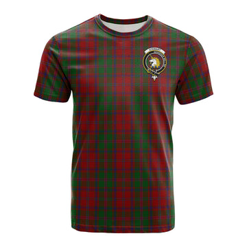 Stewart (Stuart) of Appin Tartan T-Shirt with Family Crest