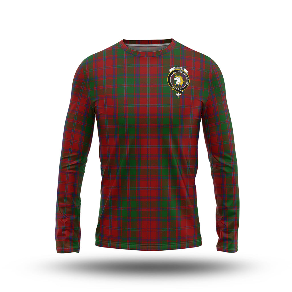 stewart-of-appin-tartan-long-sleeve-t-shirt-with-family-crest