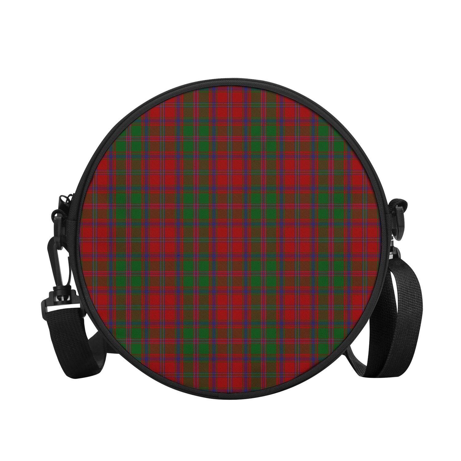 Stewart of Appin Tartan Round Satchel Bags - Tartanvibesclothing