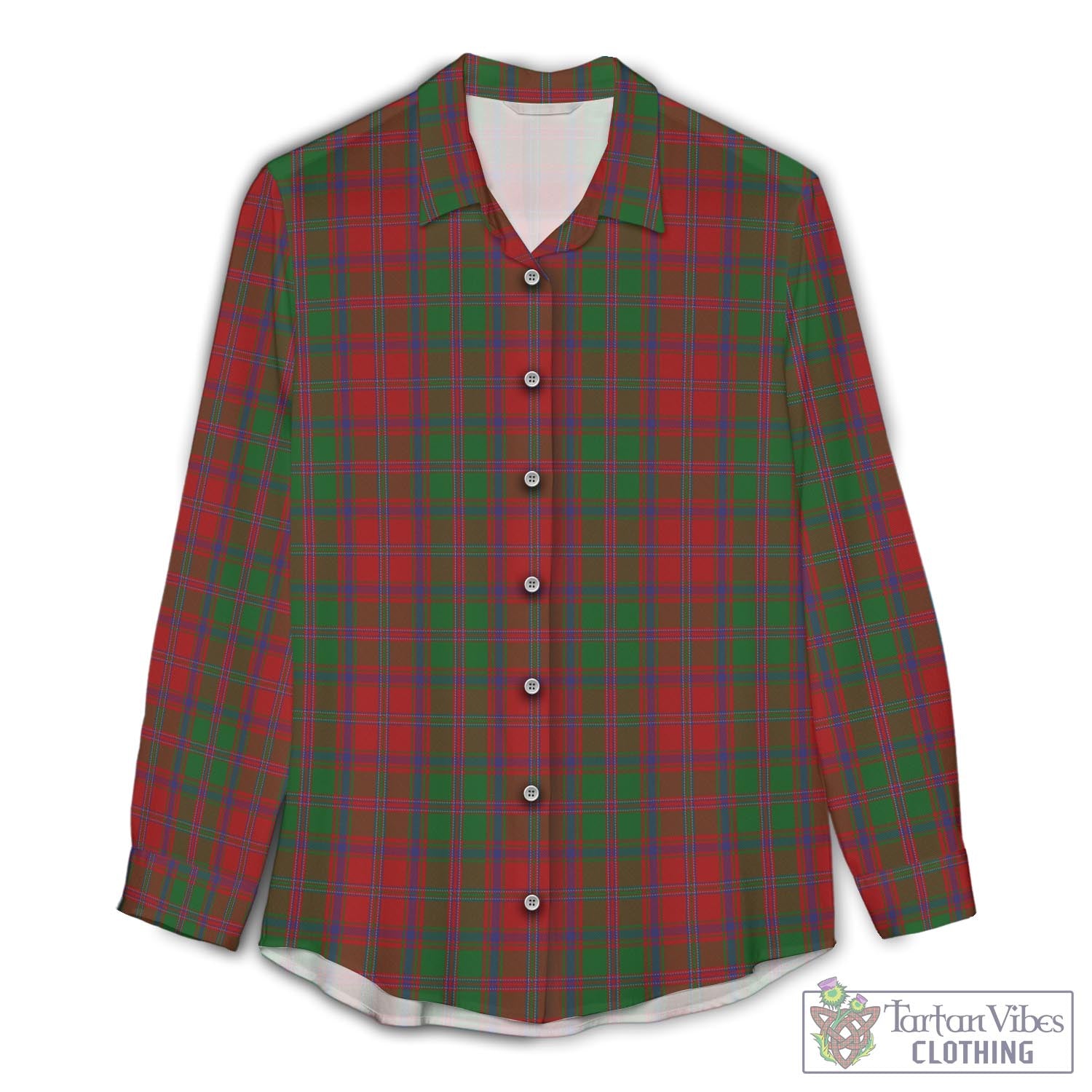 Stewart of Appin Tartan Womens Casual Shirt