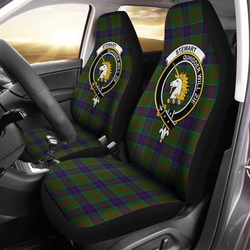 Stewart of Appin Hunting Tartan Car Seat Cover with Family Crest