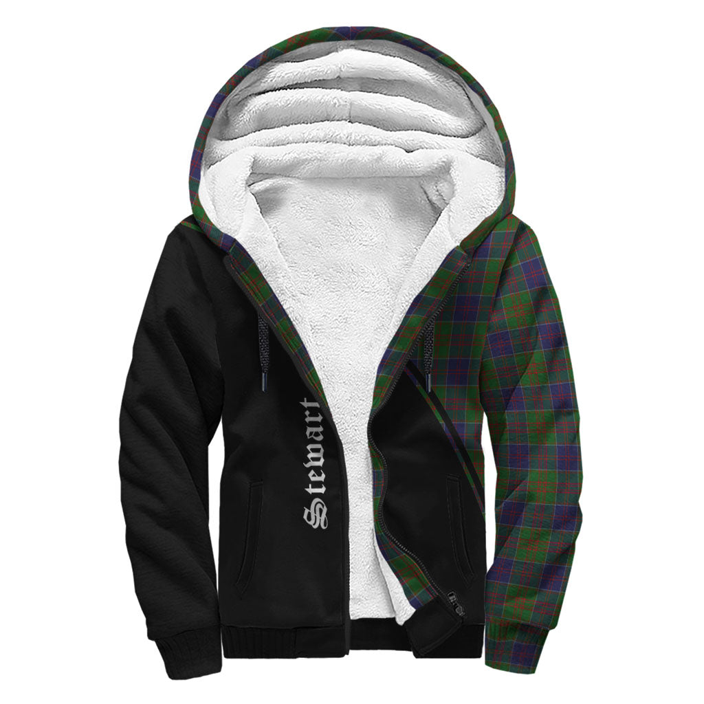 stewart-of-appin-hunting-tartan-sherpa-hoodie-with-family-crest-curve-style