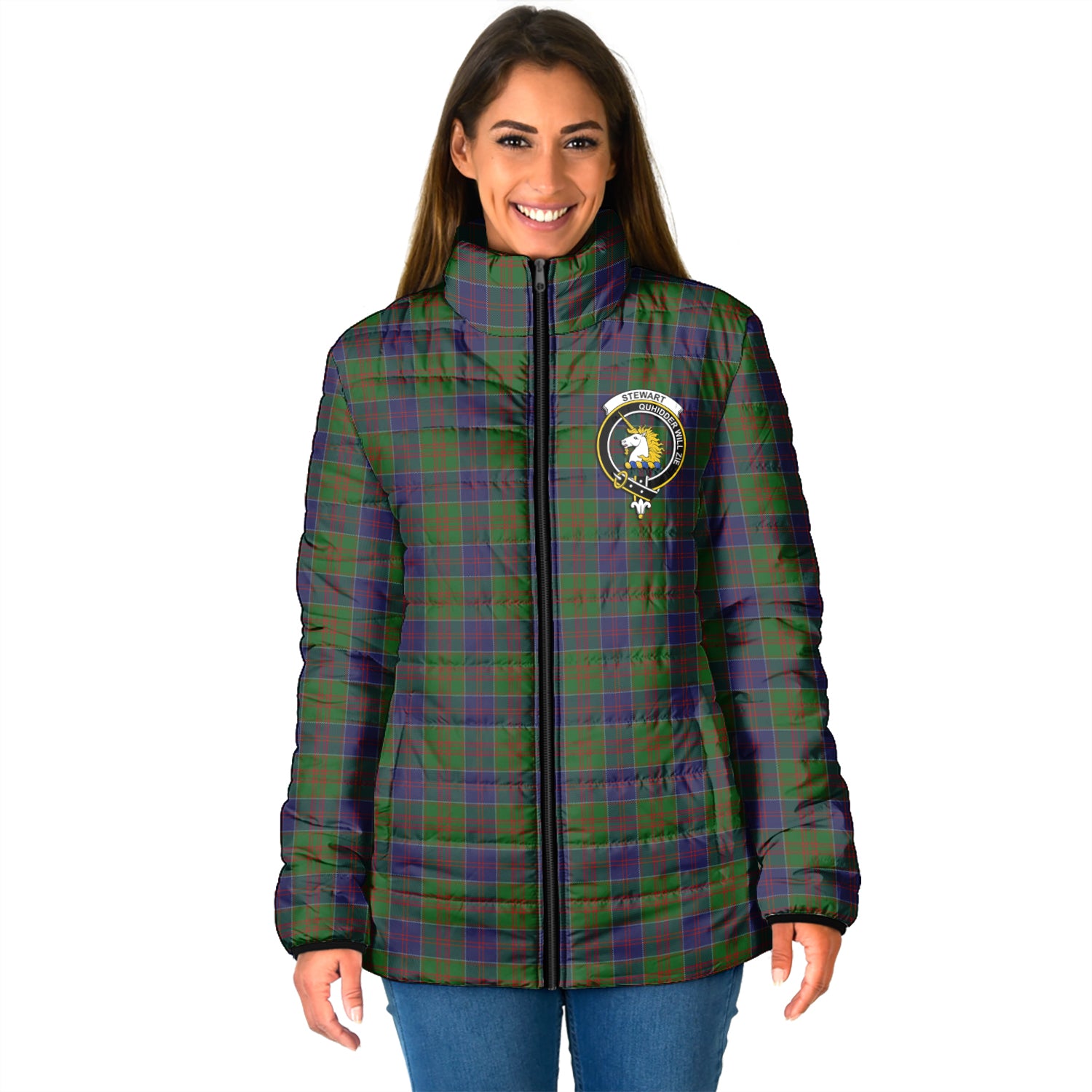 stewart-of-appin-hunting-tartan-padded-jacket-with-family-crest