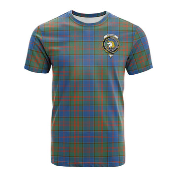Stewart of Appin Hunting Ancient Tartan T-Shirt with Family Crest