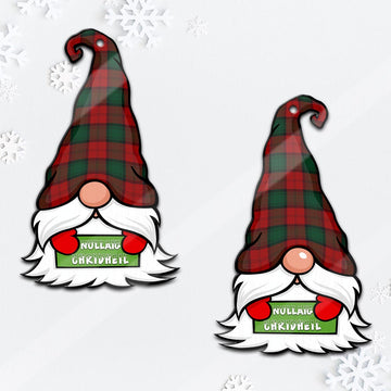 Stewart of Atholl Gnome Christmas Ornament with His Tartan Christmas Hat