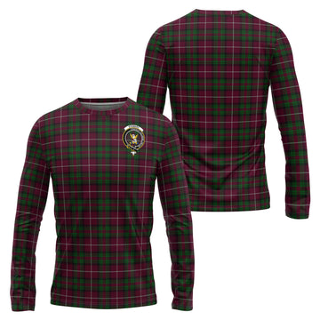 Stewart of Bute Hunting Tartan Long Sleeve T-Shirt with Family Crest