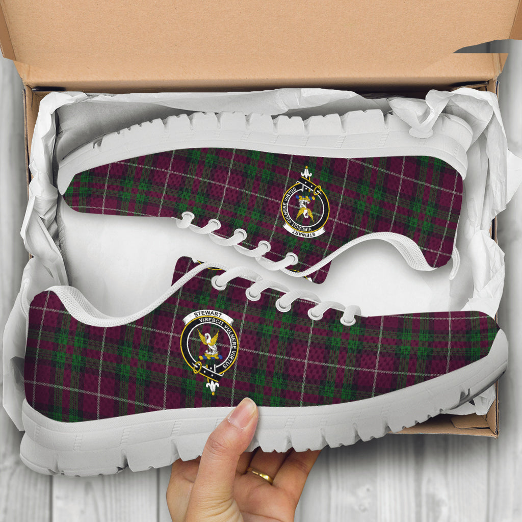 stewart-of-bute-hunting-tartan-sneakers-with-family-crest