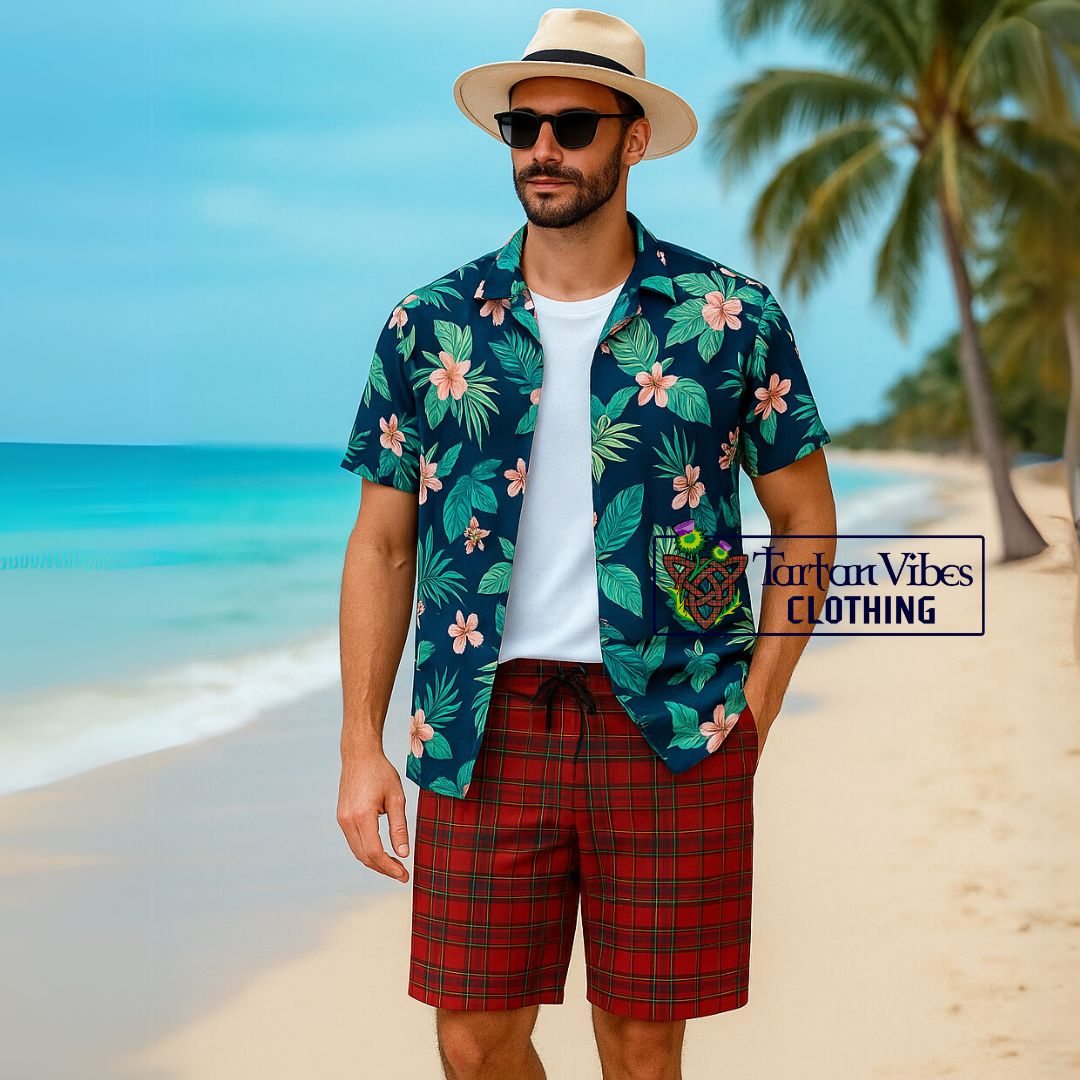 Stewart of Galloway Tartan Men's Board Shorts