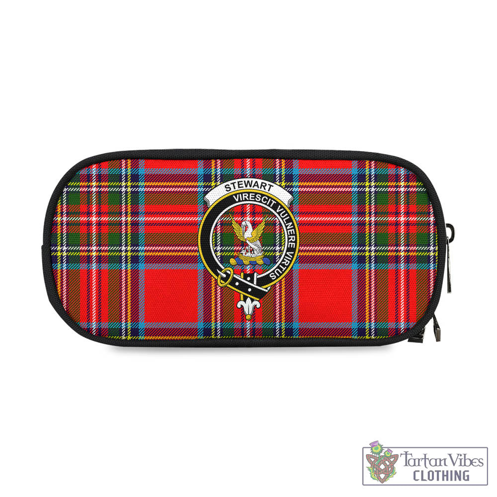 Stewart Royal Tartan Crest Satchel Bag
