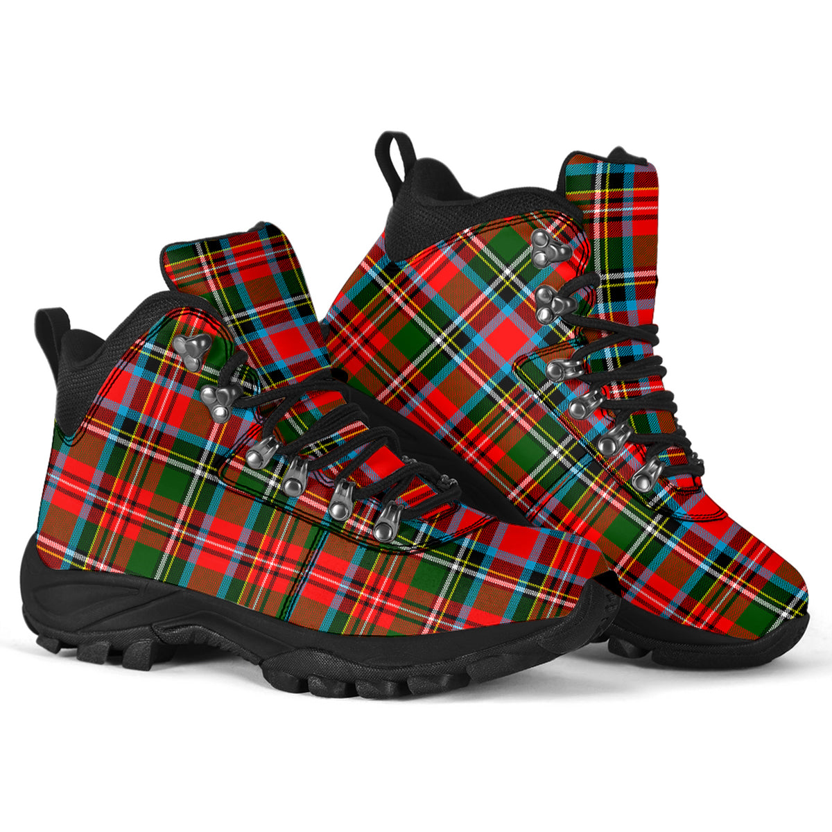Stewart Royal Tartan Alpine Boots - Tartanvibesclothing