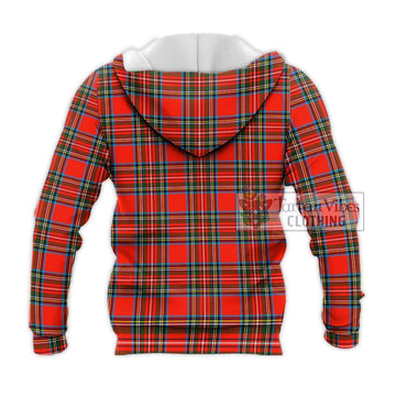 Stewart (Stuart) Tartan Knitted Hoodie with Family Crest DNA In Me Style - Tartanvibesclothing Shop