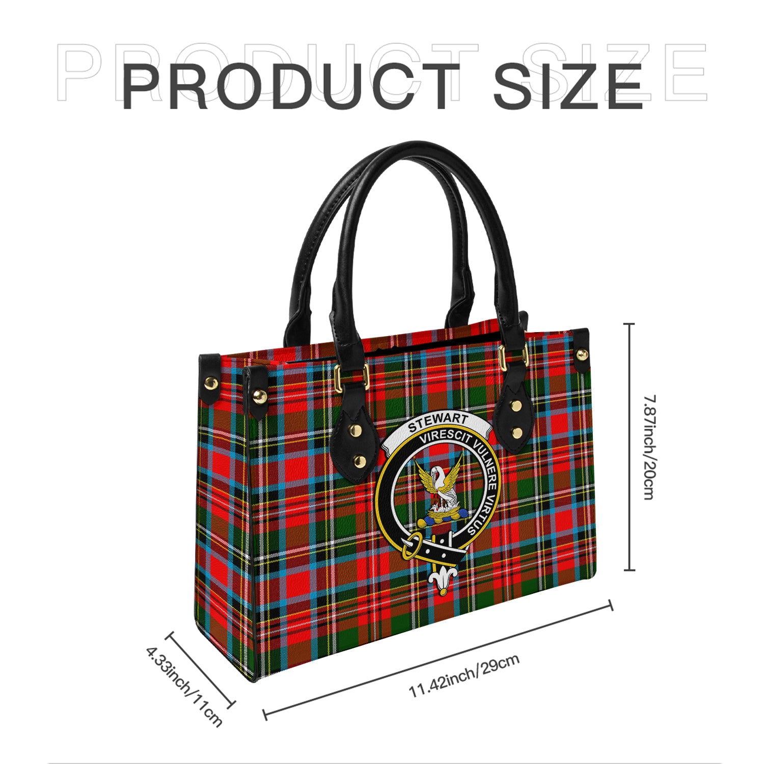 stewart-royal-tartan-leather-bag-with-family-crest